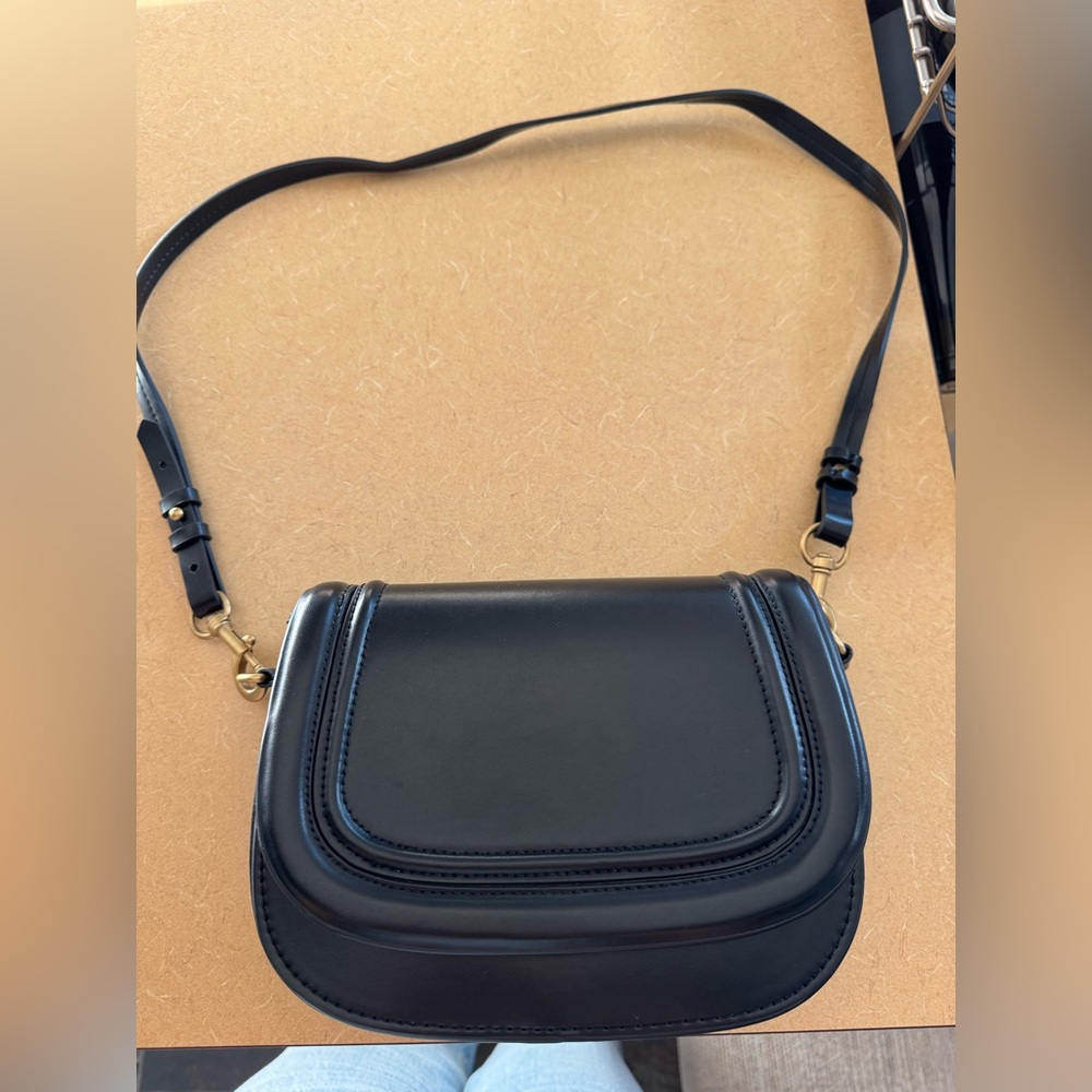 Zara Black Crossbody Bag